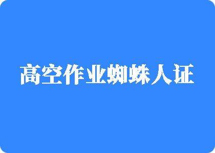 黑人男女日逼逼视频高空作业蜘蛛人证